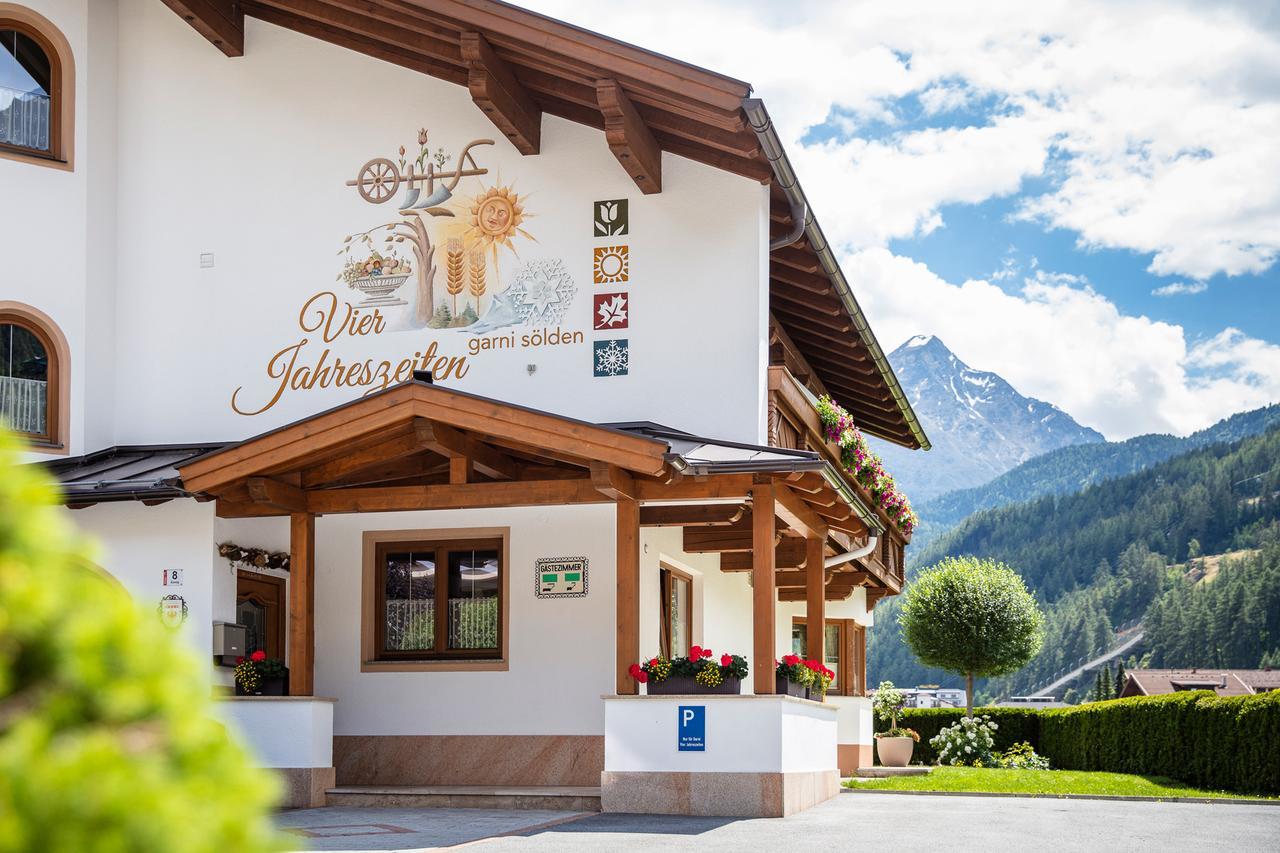 Garni Vierjahreszeiten Sölden Exteriér fotografie