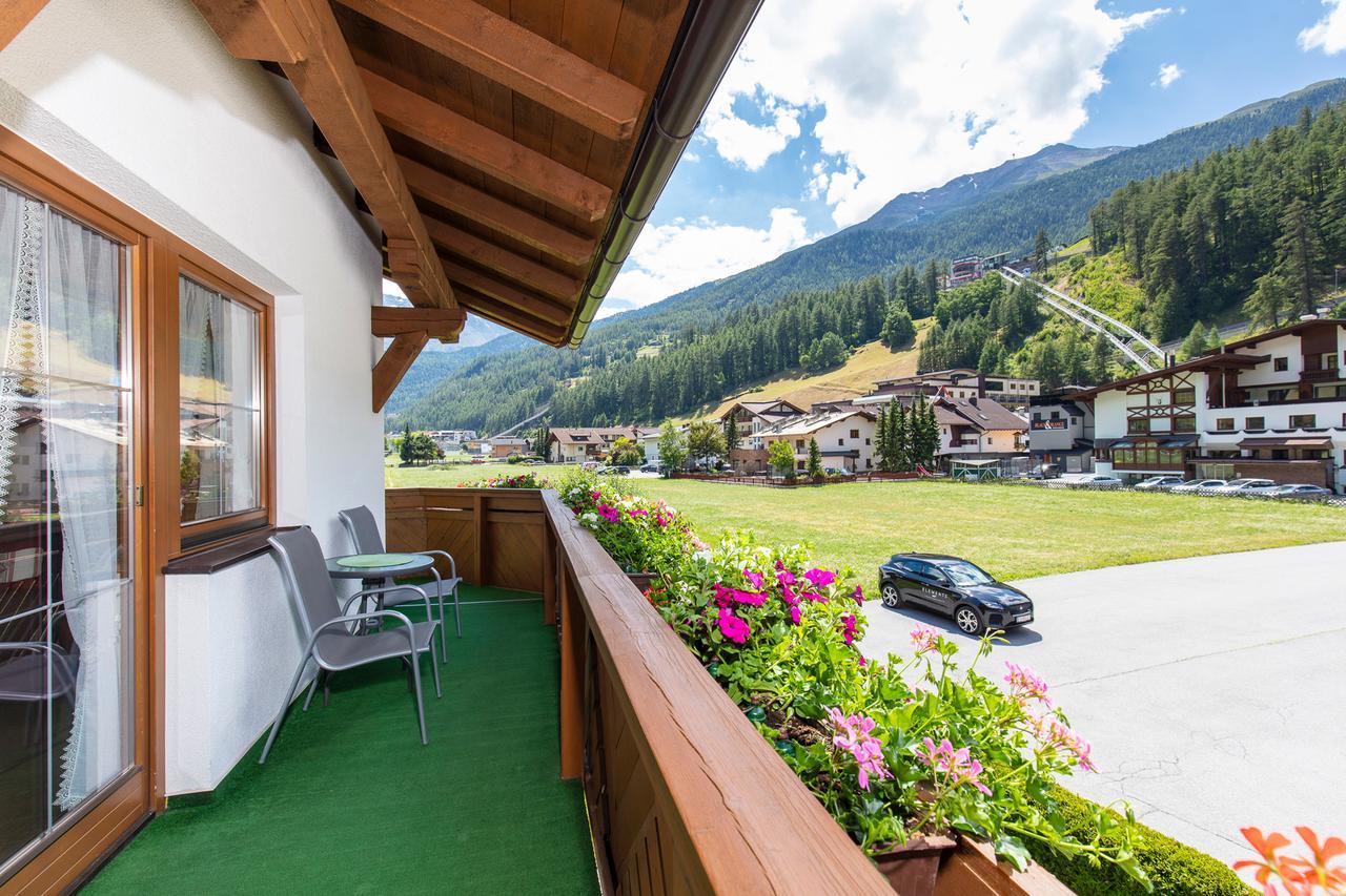 Garni Vierjahreszeiten Sölden Exteriér fotografie